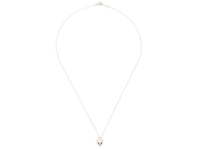 Tiffany & Co Heart Lock NC Necklace Silver — view 2