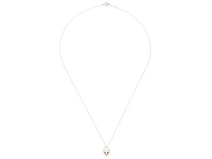 Tiffany & Co Heart Lock NC Necklace Silver — view 2