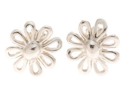 Tiffany & Co Daisy Earrings Silver