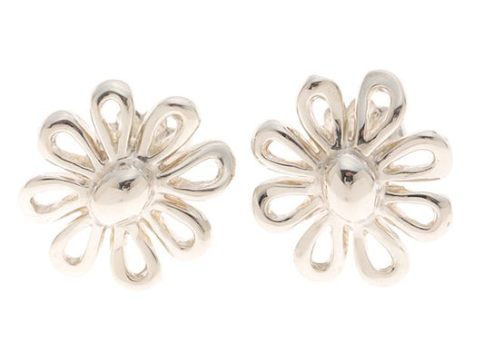 Tiffany & Co Daisy Earrings Silver