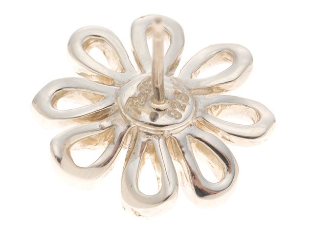 Tiffany & Co Daisy Earrings Silver — view 4
