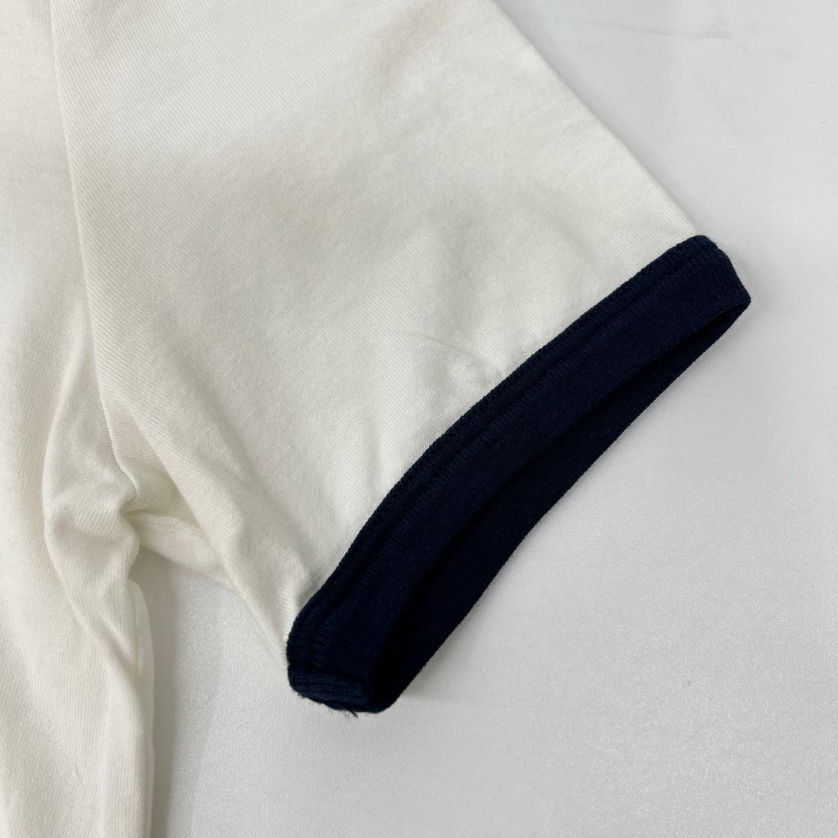 Celine White Cotton Jersey Logo Print Top — view 6