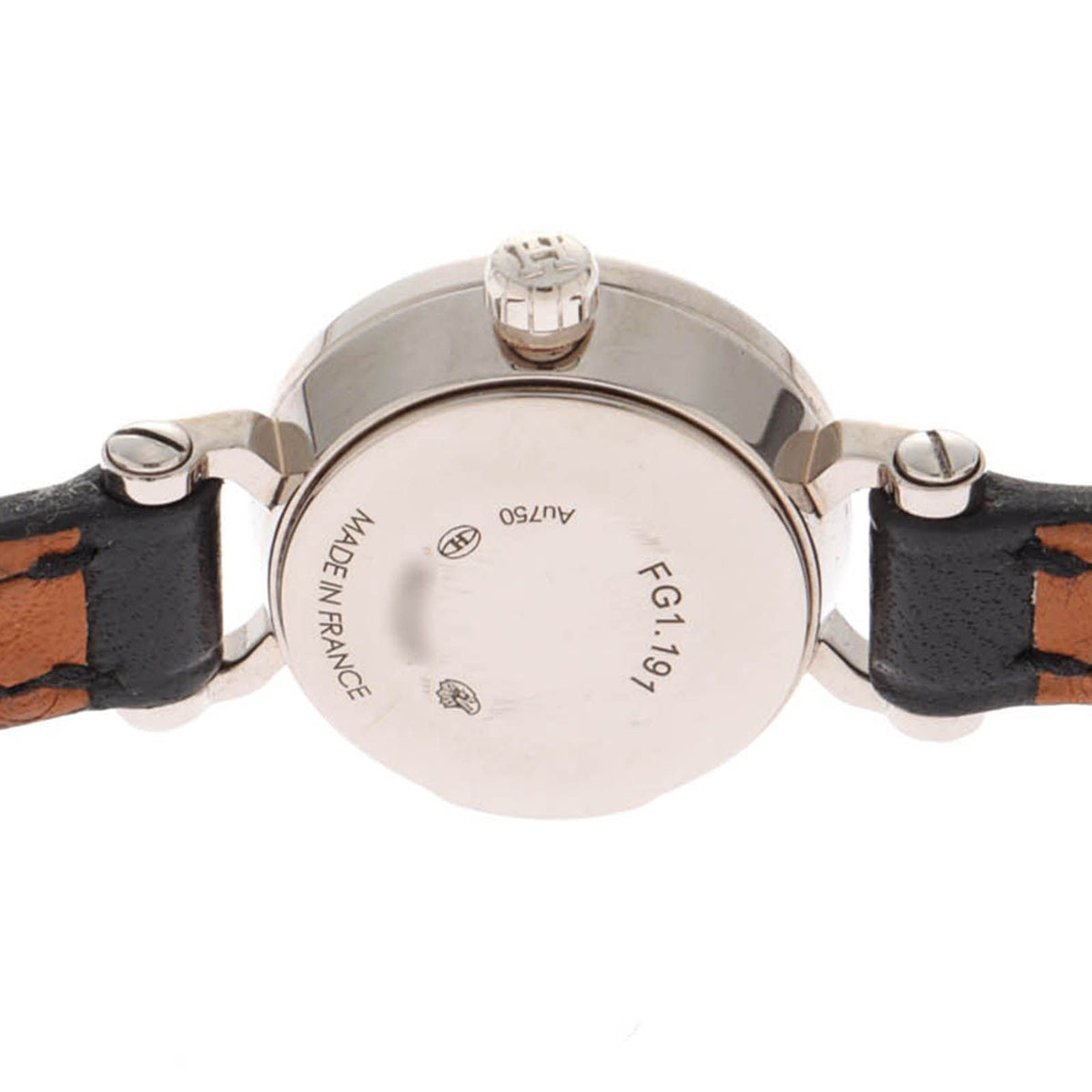 Hermes Faubourg Watch Stainless Steel White — view 4