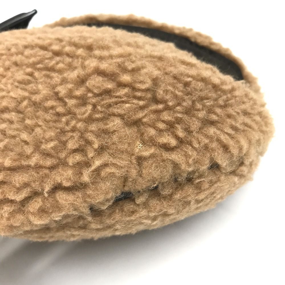 Max Mara Belt Bag Teddy Logo Fur Brown — view 6
