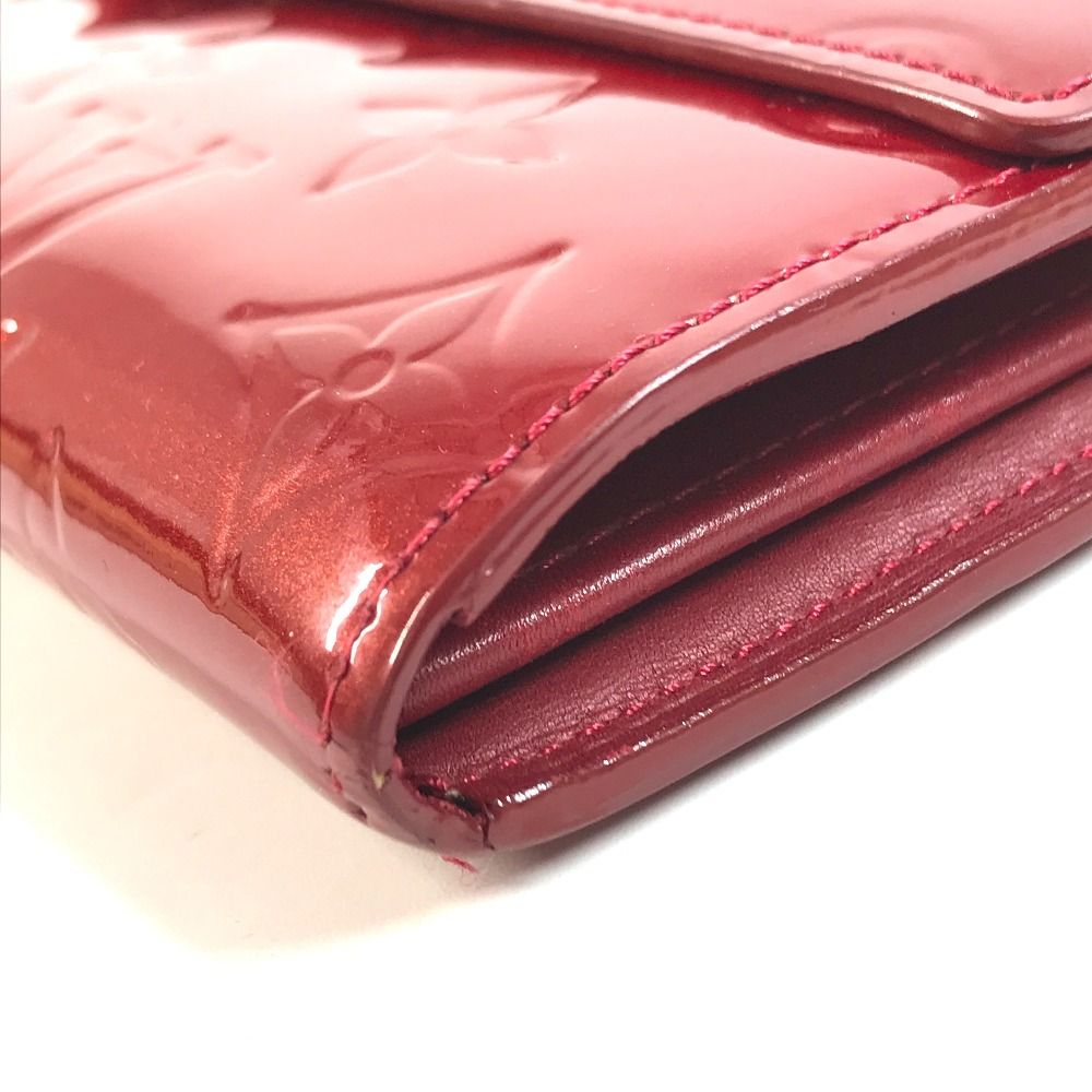 Louis Vuitton Wallet Portefeuille Sarah Monogram Vernis Canvas Pomme D'amour — view 6