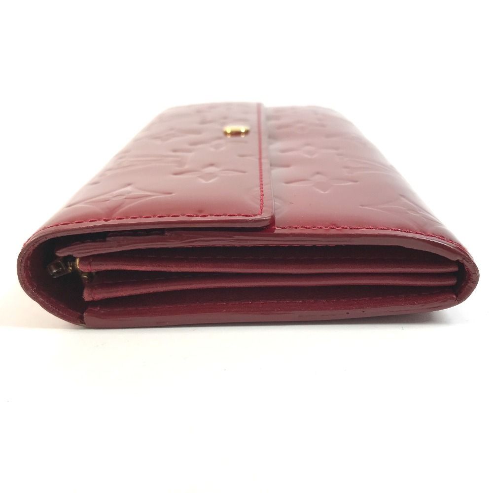 Louis Vuitton Wallet Portefeuille Sarah Monogram Vernis Canvas Pomme D'amour — view 4