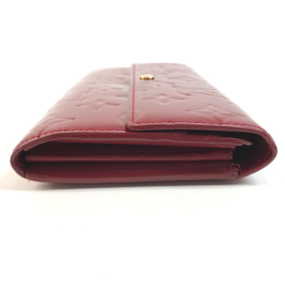 Louis Vuitton Wallet Portefeuille Sarah Monogram Vernis Canvas Pomme D'amour — view 3