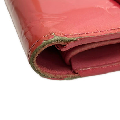 Louis Vuitton Wallet Monogram Vernis Porte Tresor International Framboise — view 6