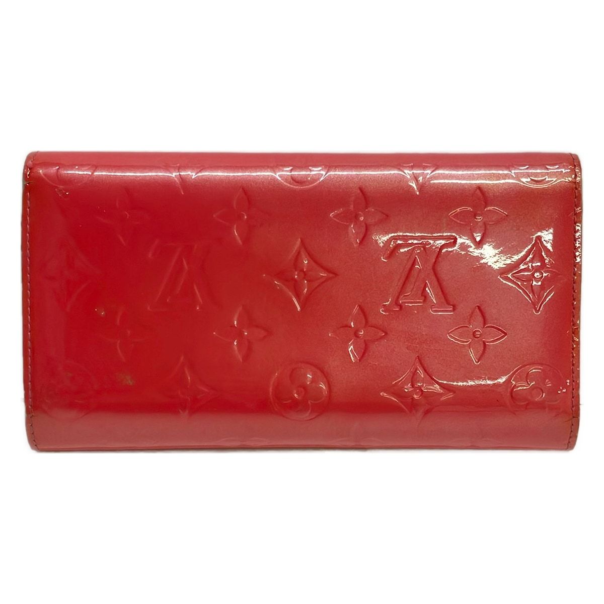Louis Vuitton Wallet Monogram Vernis Porte Tresor International Framboise — view 2