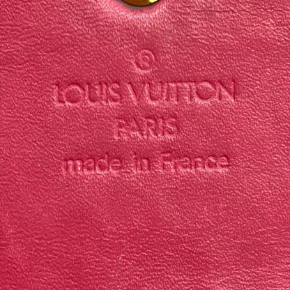 Louis Vuitton Wallet Monogram Vernis Porte Tresor International Framboise — view 5