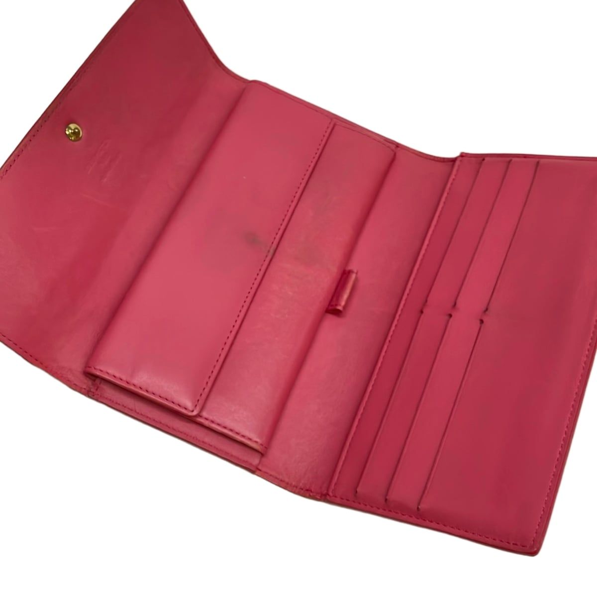 Louis Vuitton Wallet Monogram Vernis Porte Tresor International Framboise — view 3
