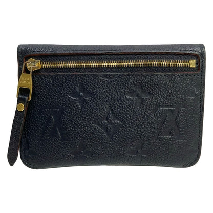 Louis Vuitton Coin Purse Monogram Empreinte Pochette Cles Marine Rouge Leather — view 2