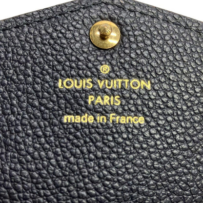 Louis Vuitton Coin Purse Monogram Empreinte Pochette Cles Marine Rouge Leather — view 4