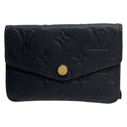 Louis Vuitton Coin Purse Monogram Empreinte Pochette Cles Marine Rouge Leather
