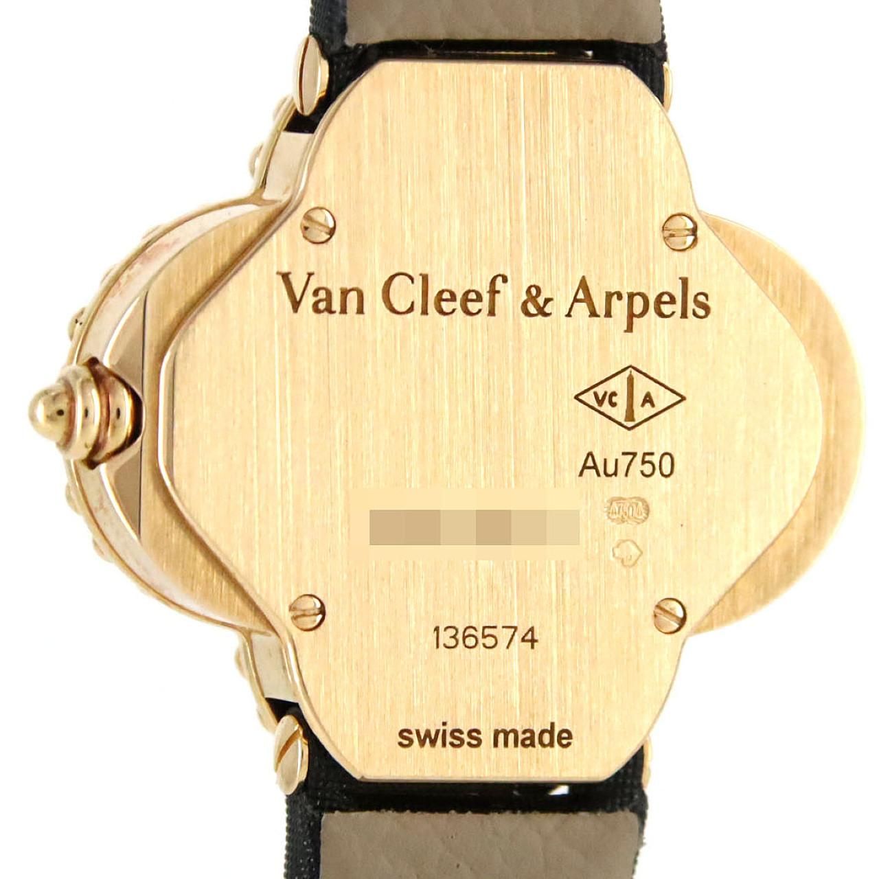Van Cleef & Arpels Alhambra YG Quartz Watch — view 5