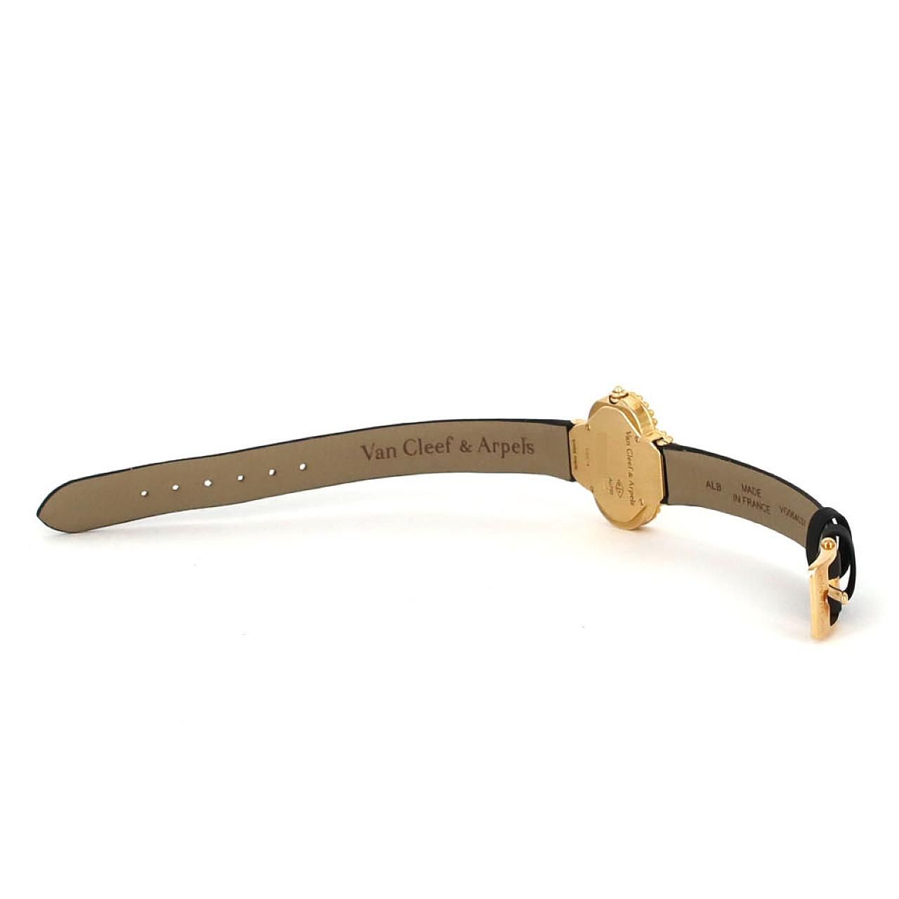 Van Cleef & Arpels Alhambra YG Quartz Watch — view 6
