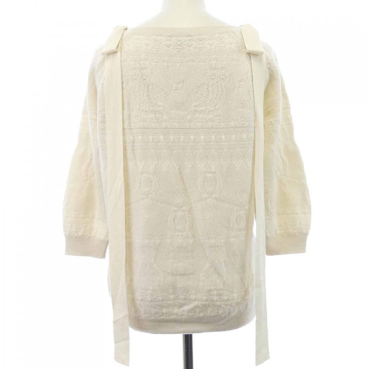 Chanel Knit Sweater Beige — view 2