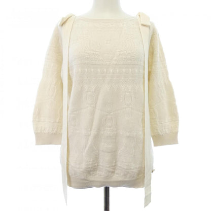 Chanel Knit Sweater Beige