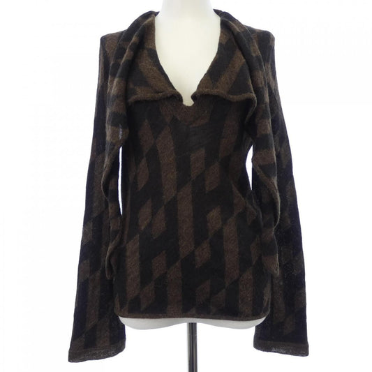 Hermes Knit Sweater Brown
