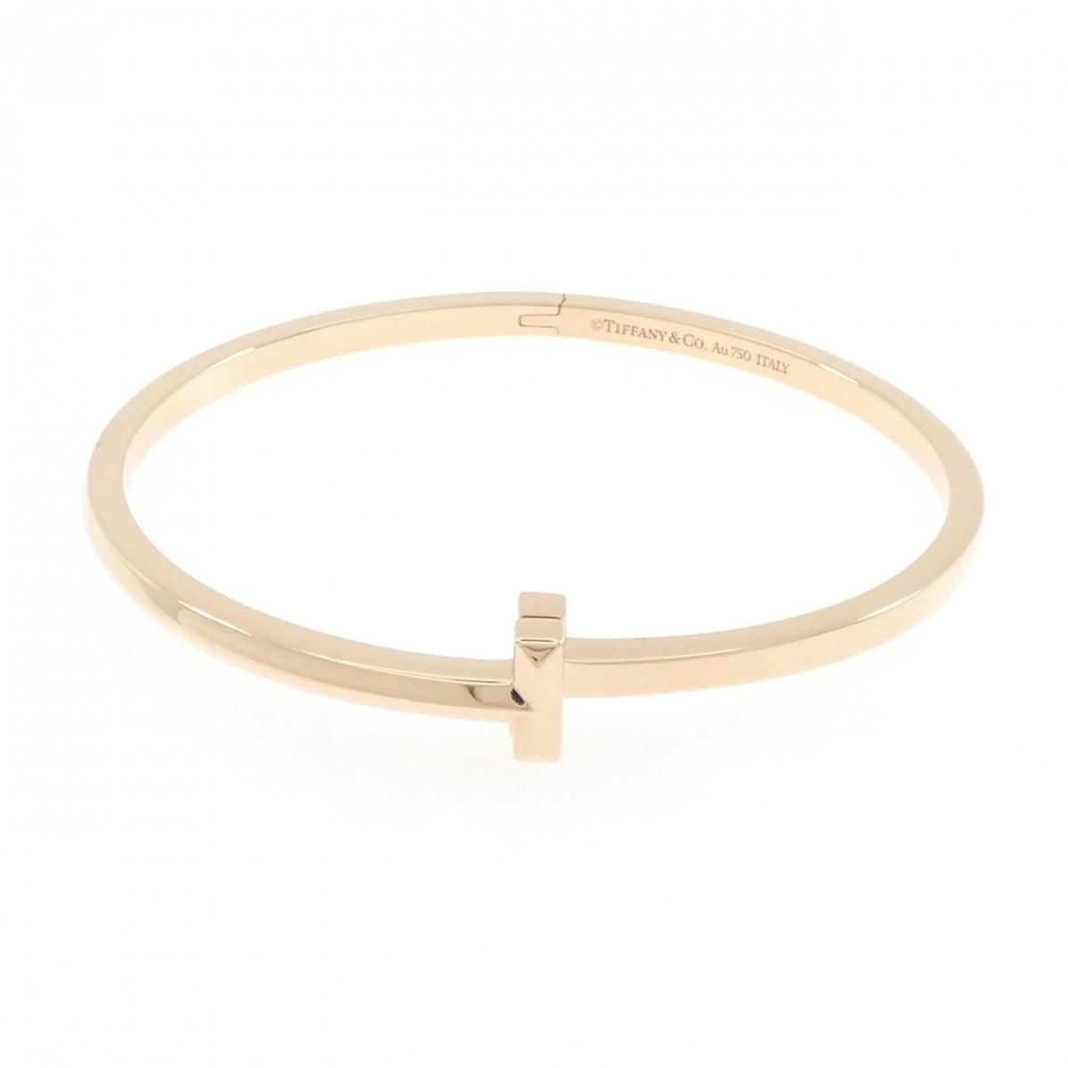 Tiffany & Co One Narrow Hinge Bangle Bracelet