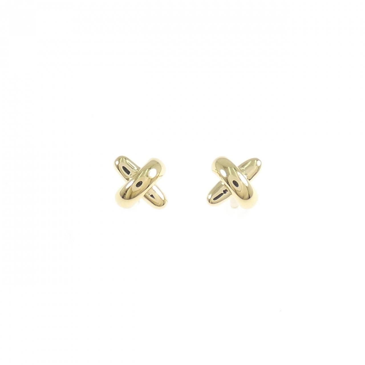 Tiffany & Co Cross Stitch Earrings