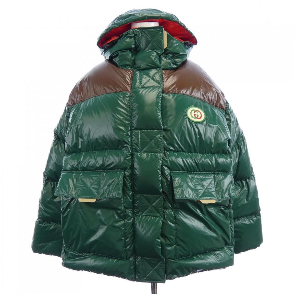 Gucci Down Jacket Green