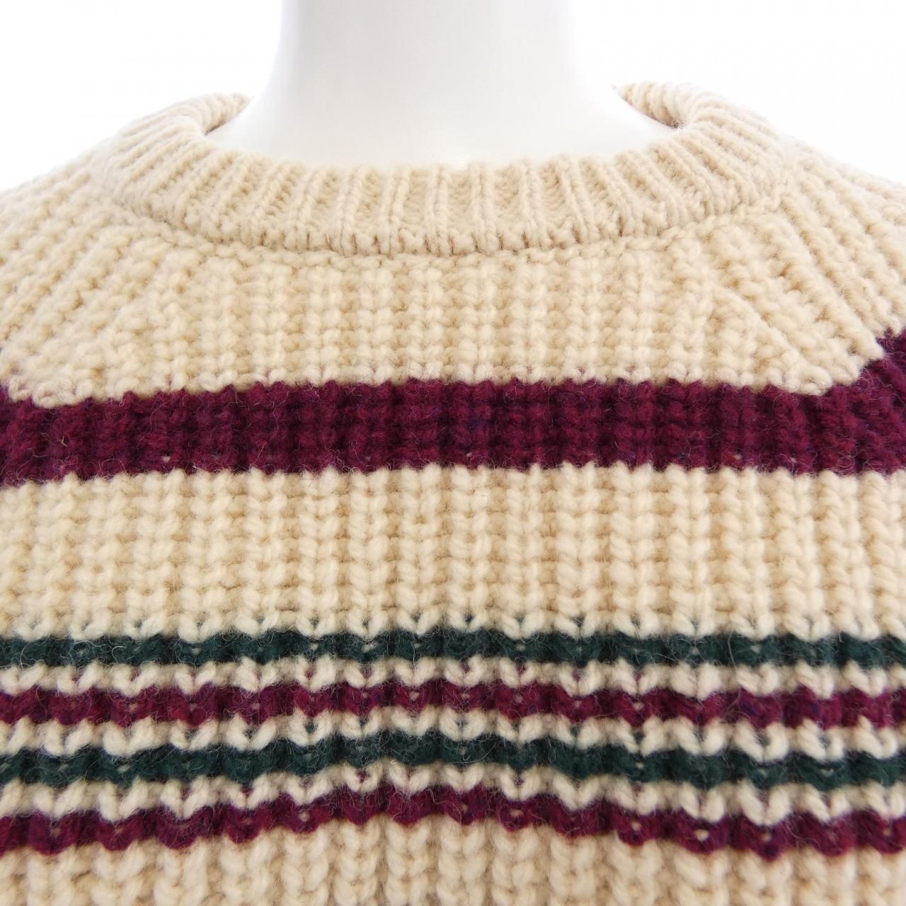 Celine Knit Sweater White — view 5