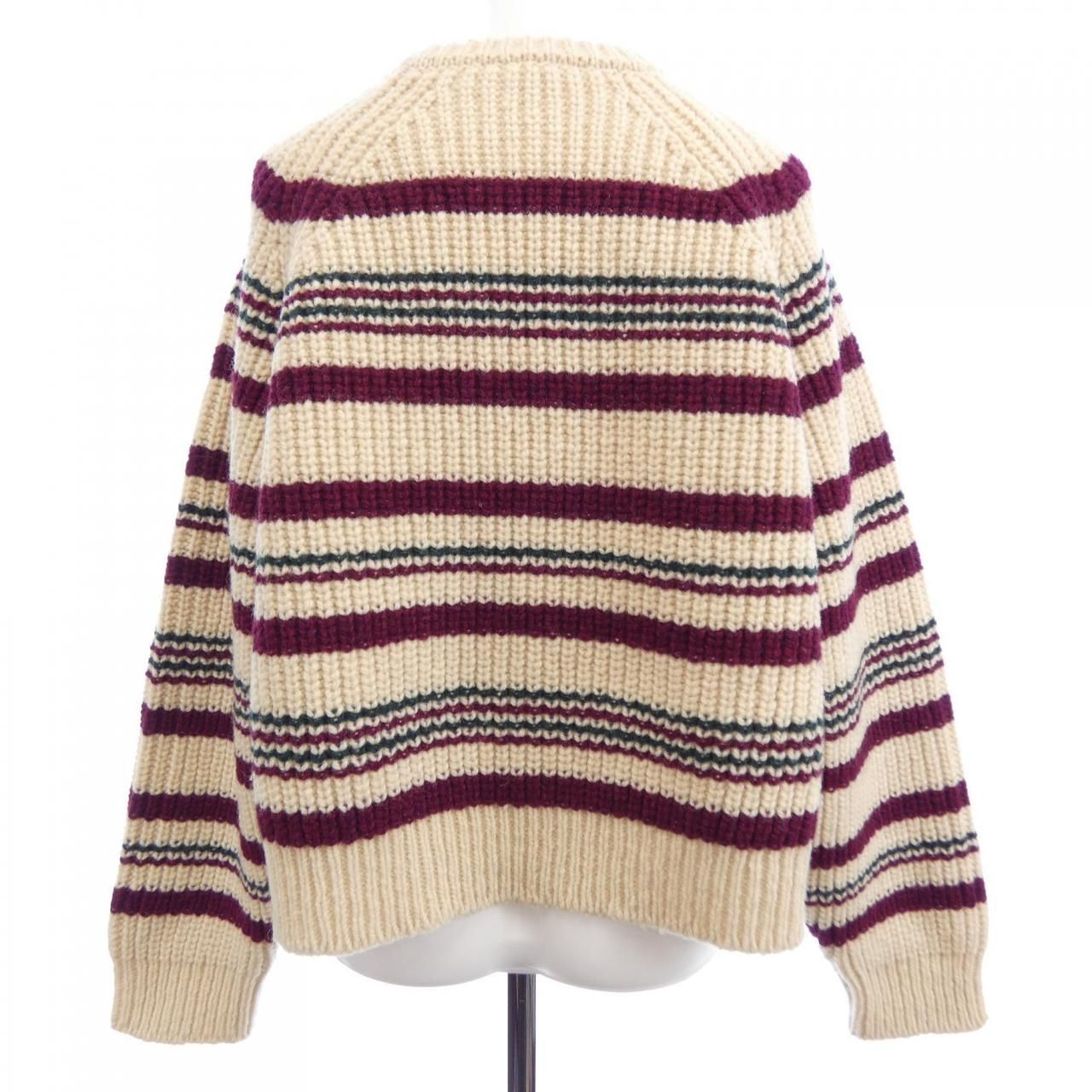 Celine Knit Sweater White — view 2
