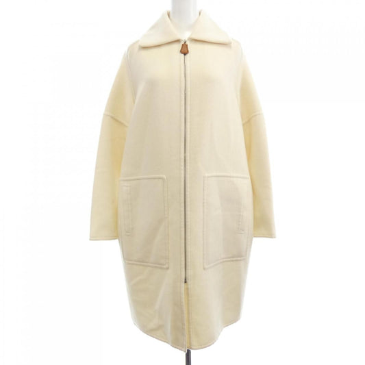 Hermes Coat White