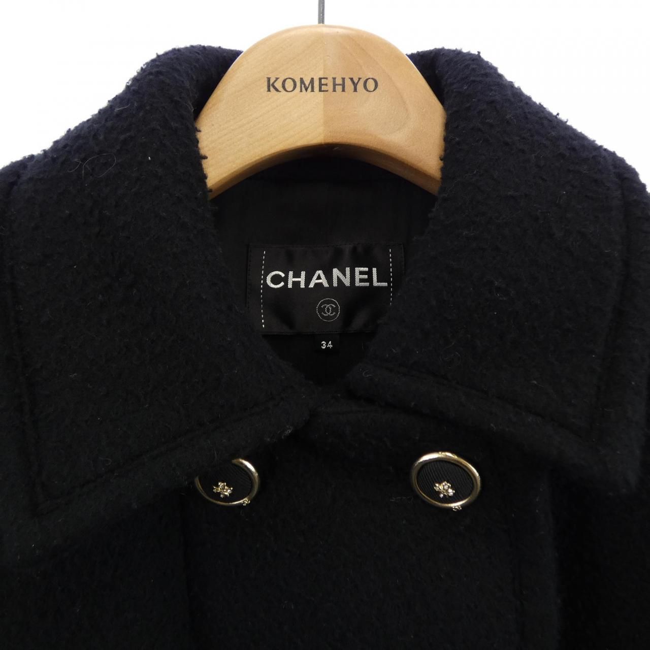 Chanel Coat Black — view 6