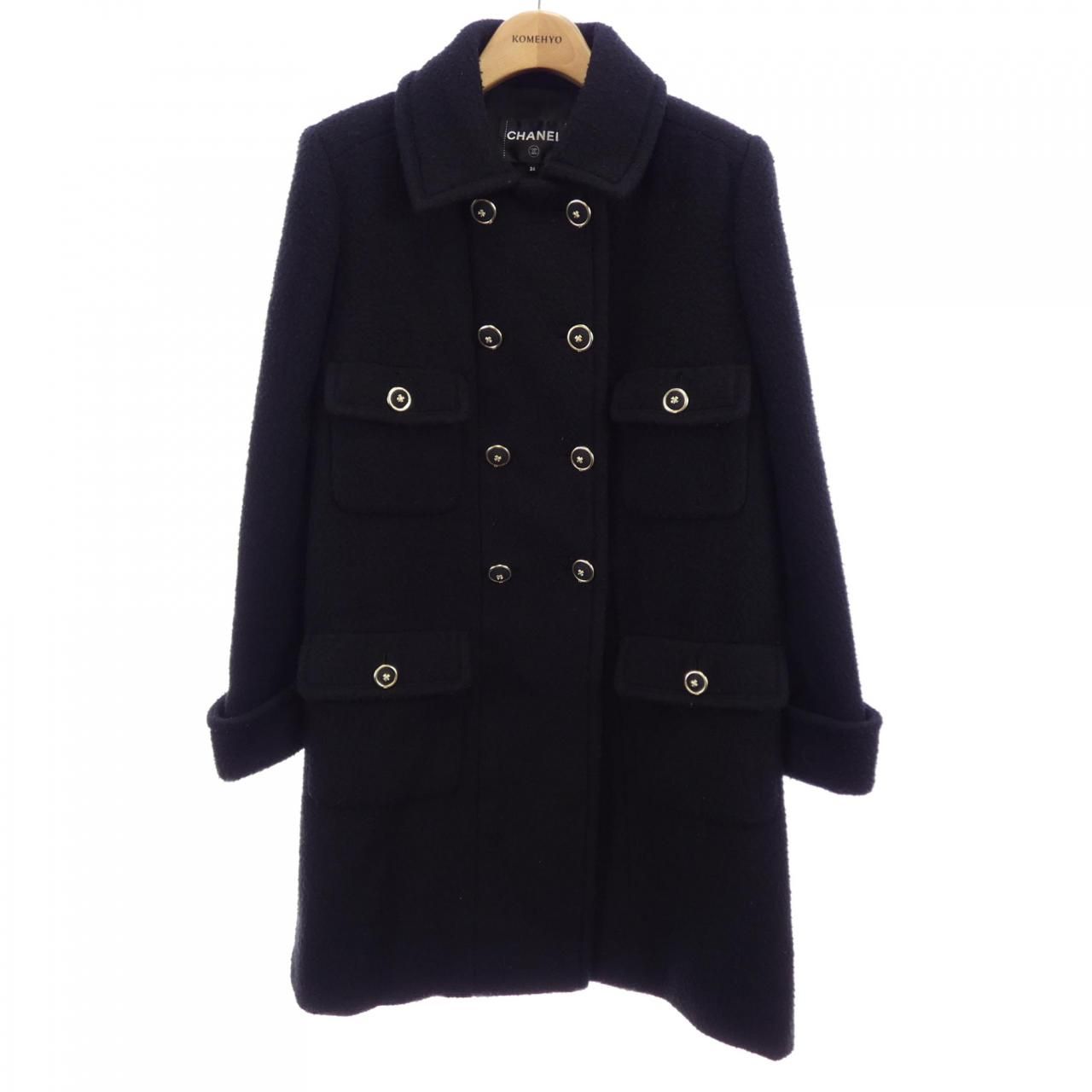 Chanel Coat Black