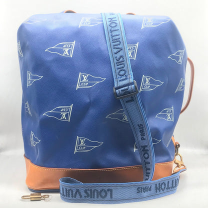 Louis Vuitton Cup Sac Marine Bandouliere Shoulder Bag Blue — view 3