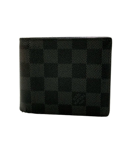 Louis Vuitton Bifold Wallet Portefeuille Marco NM Damier Graphite