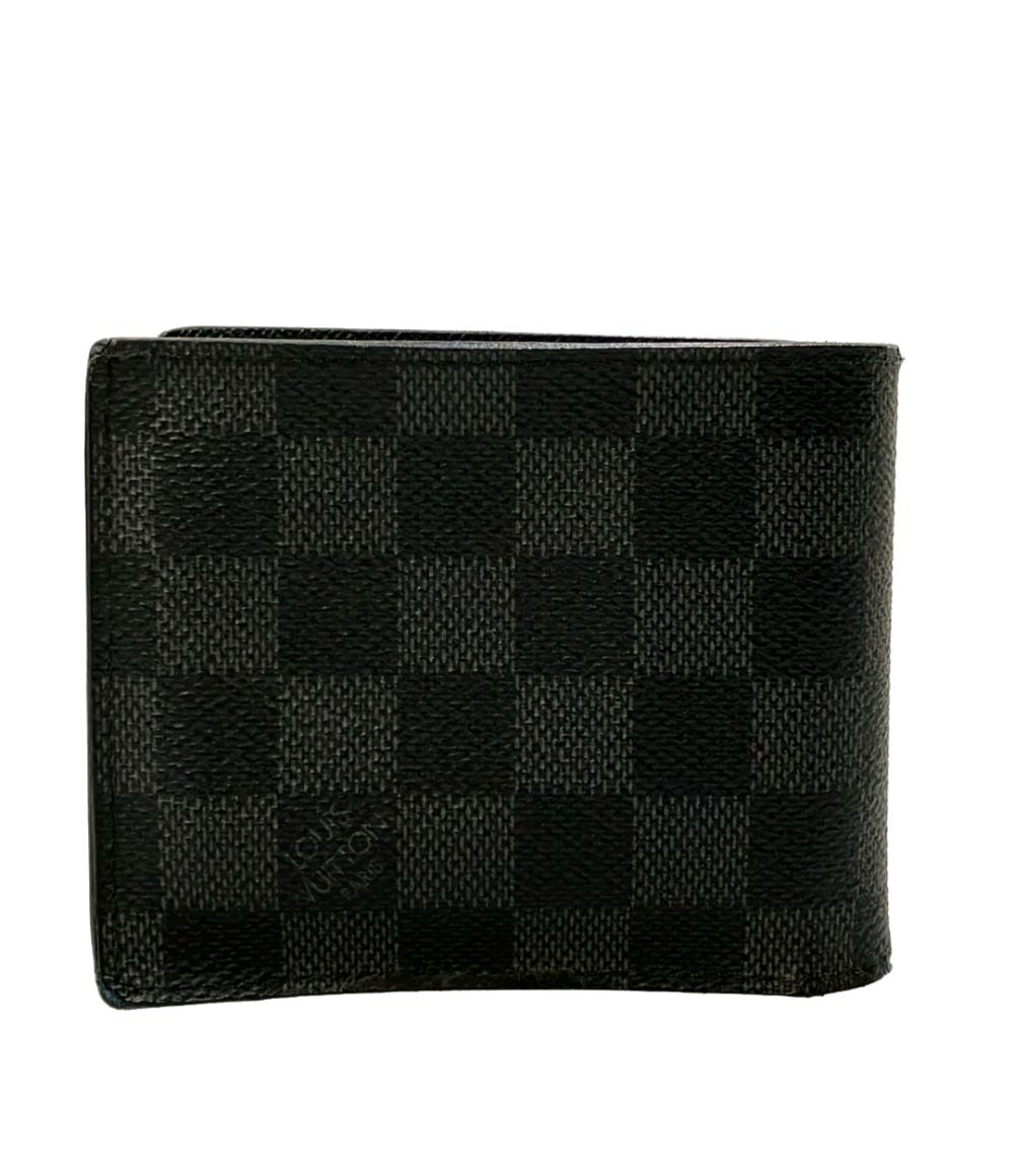 Louis Vuitton Bifold Wallet Portefeuille Marco NM Damier Graphite — view 2