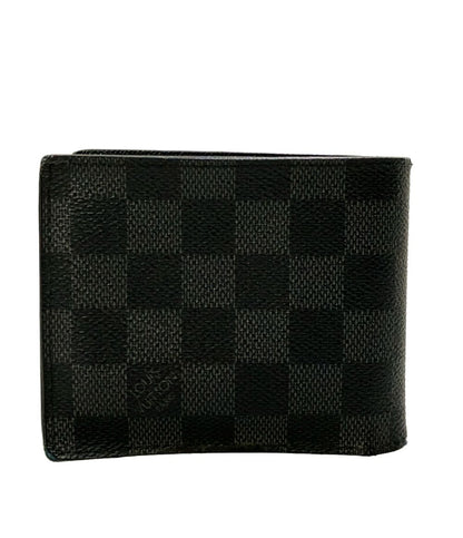 Louis Vuitton Bifold Wallet Portefeuille Marco NM Damier Graphite — view 2