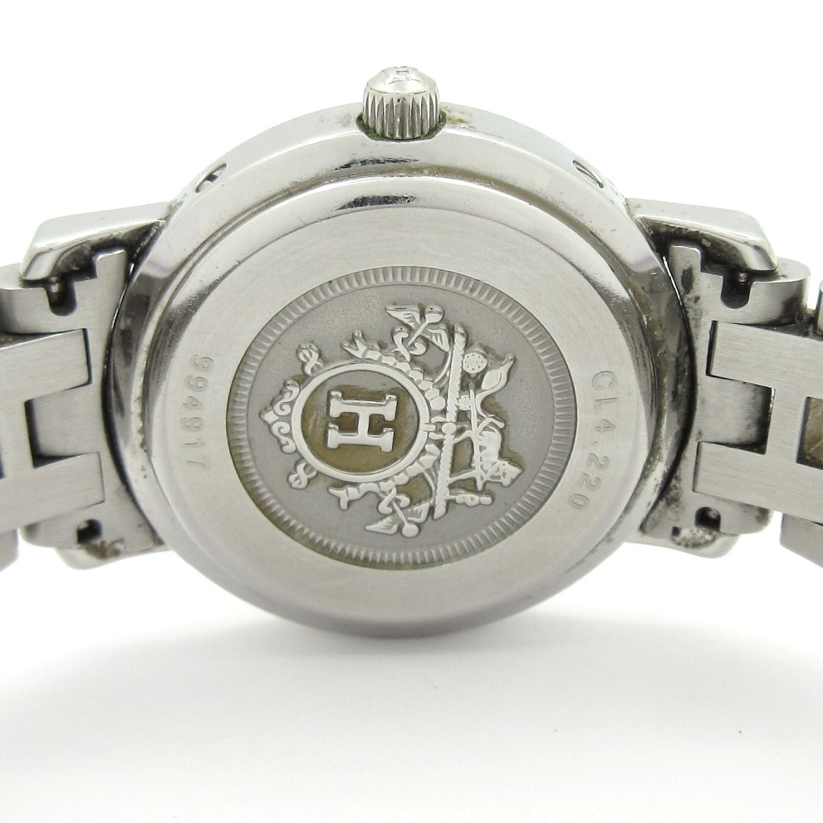 Hermes Watch Clipper White — view 5