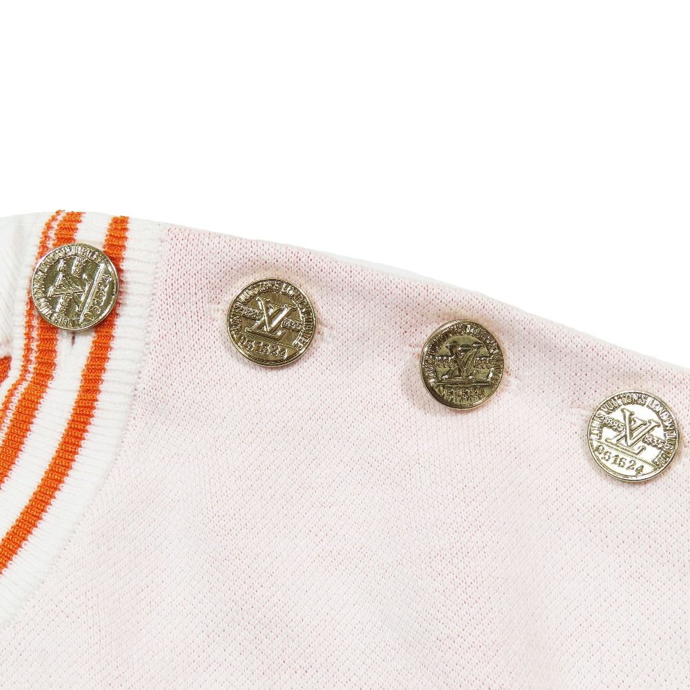 Louis Vuitton Tropical Floral Cropped Knit Short Length Cotton Silk Long Sleeve — view 5