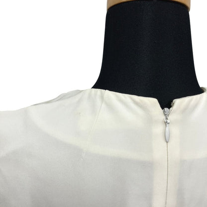 Celine Phoebe Philo Era Drape Dress Top Sleeveless White 34 — view 7