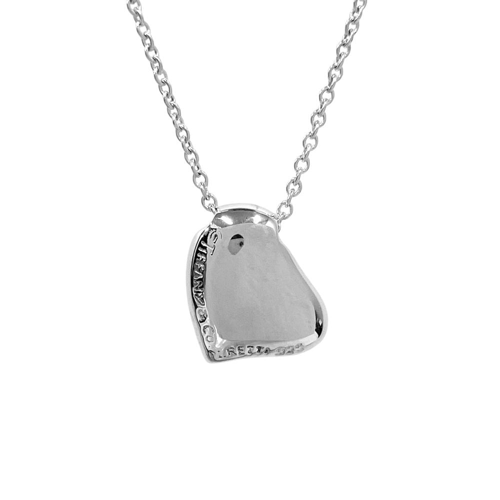Tiffany & Co Full Heart Necklace Silver — view 2