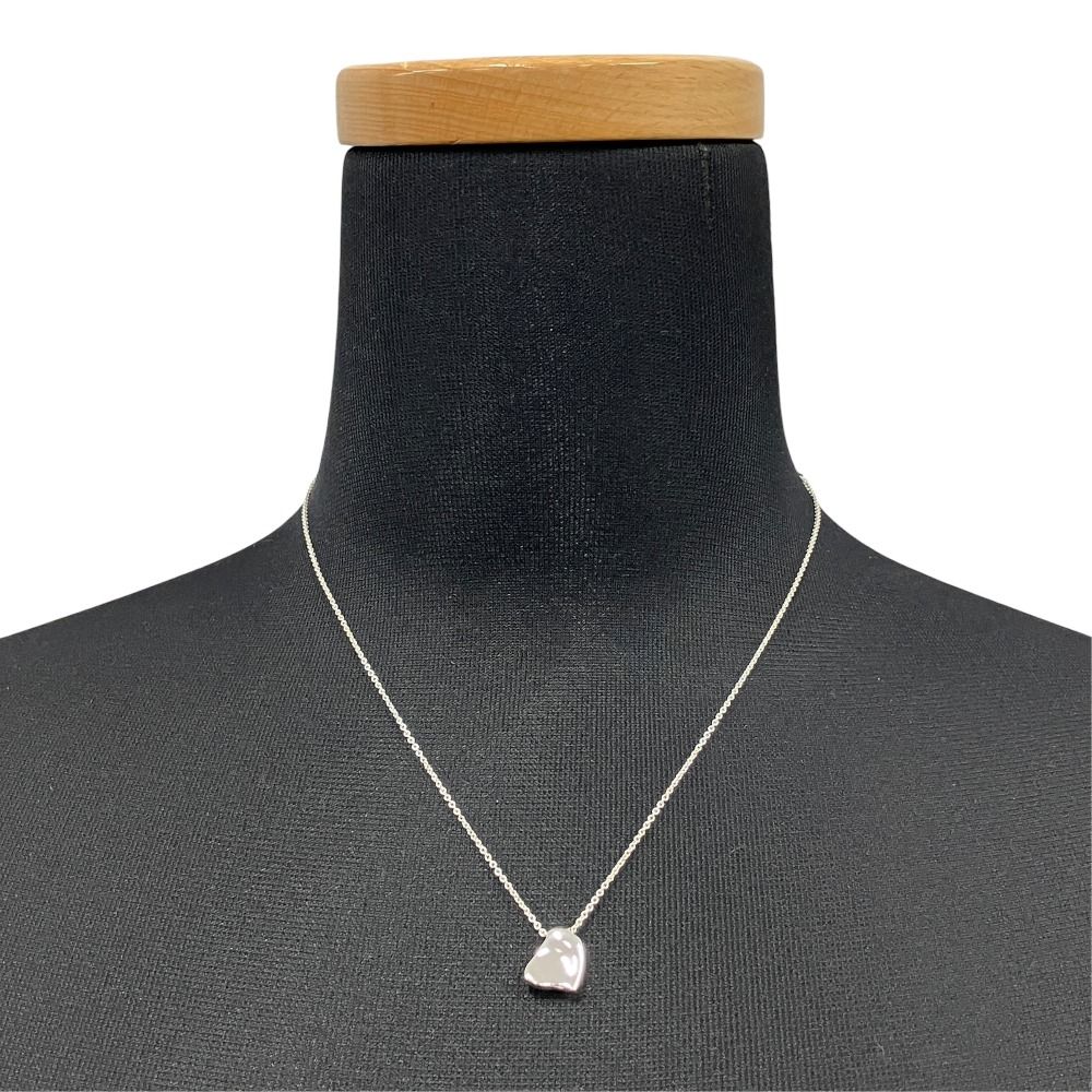 Tiffany & Co Full Heart Necklace Silver — view 4