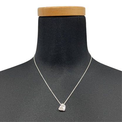 Tiffany & Co Full Heart Necklace Silver — view 4