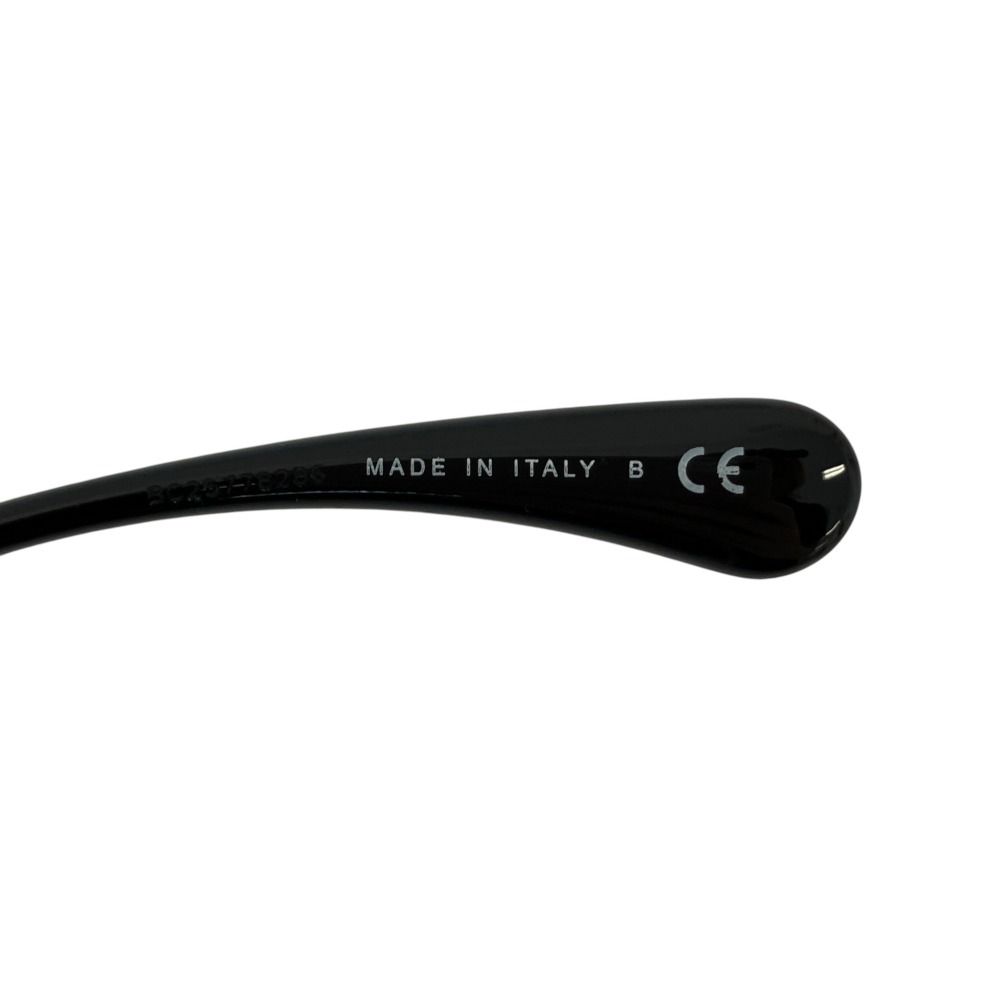 Chanel Side CC Logo Cat Eye Sunglasses S4 55 Black Eyewear — view 7