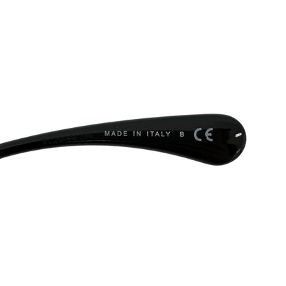 Chanel Side CC Logo Cat Eye Sunglasses S4 55 Black Eyewear — view 7