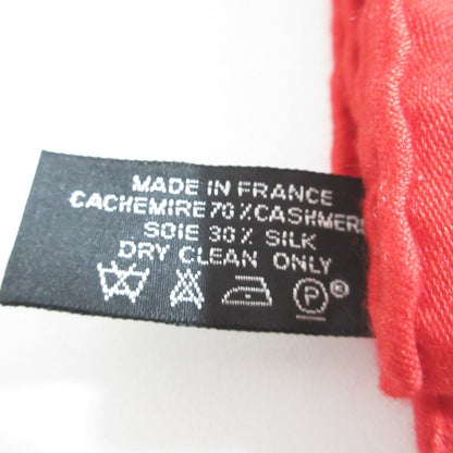 Hermes H Logo Jacquard Cashmere Silk Shawl Scarf — view 6