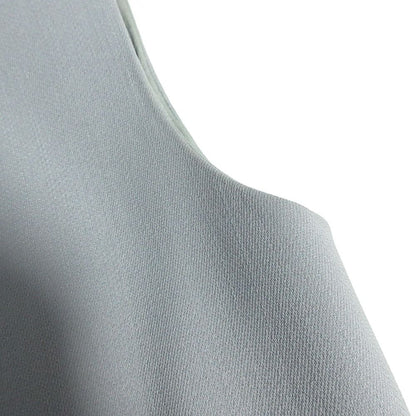 Dior Wool Silk Sleeveless Dress Gray 36 — view 8