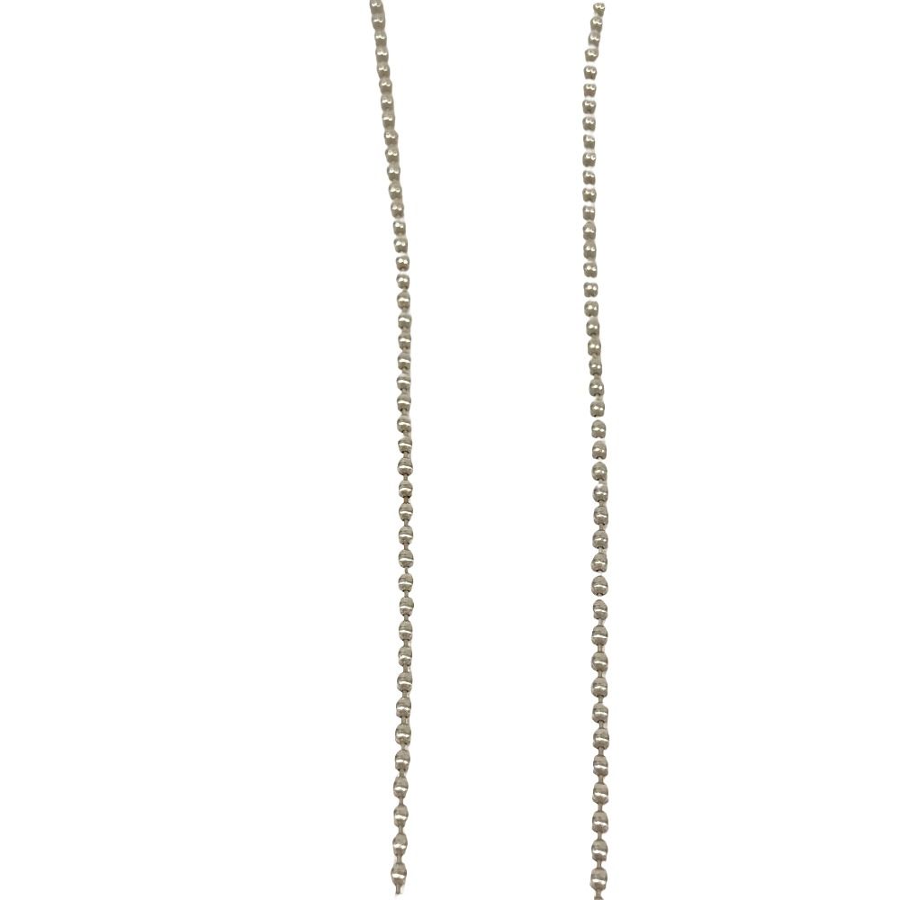 Tiffany & Co Roman Cross Ball Chain Necklace 925 Sterling Silver — view 5