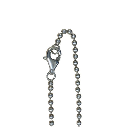 Tiffany & Co Roman Cross Ball Chain Necklace 925 Sterling Silver — view 6