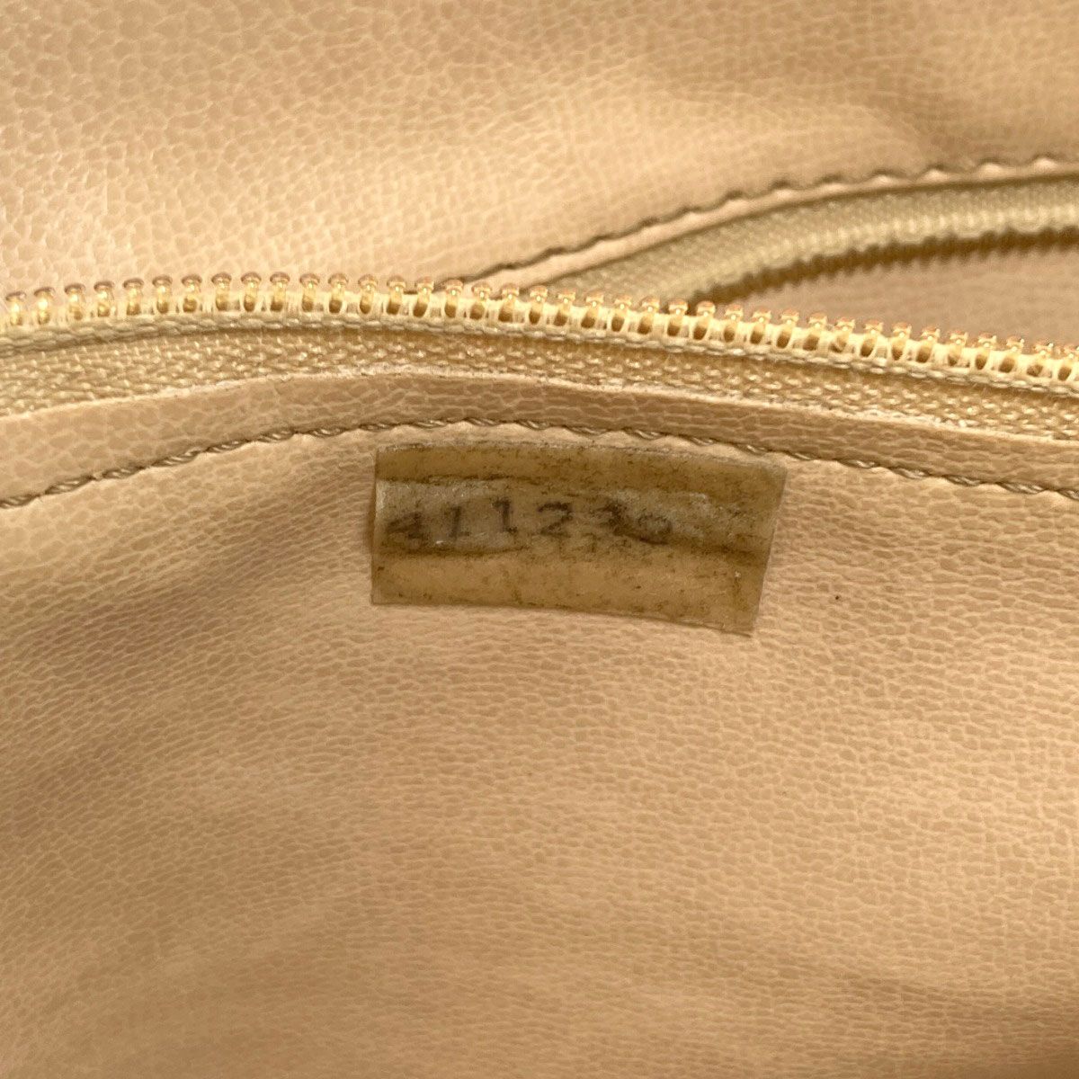 Chanel Quilted CC Logo Chain Gold 2-Way Handbag Lambskin — view 7