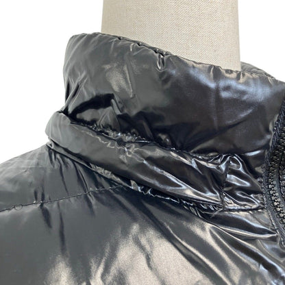 Moncler Moka Hooded Long Down Coat Black 3 — view 5