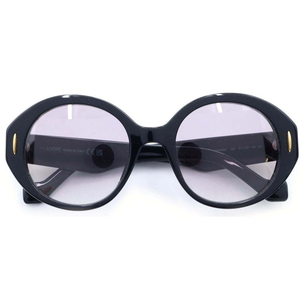 Loewe Anagram Sunglasses Black Acetate Eyewear